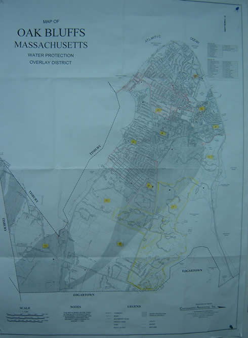 Oak Bluffs Water District Maps